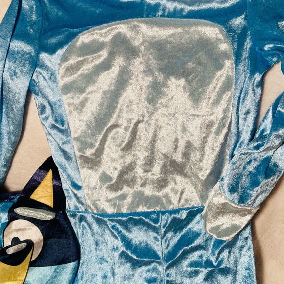 Disney Jr 4-6 Children’s Bluey Costume Cute Bluey Dressup Set - Picture 3 of 8